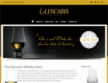 Tablet Screenshot of glencairnwhiskyglass.com